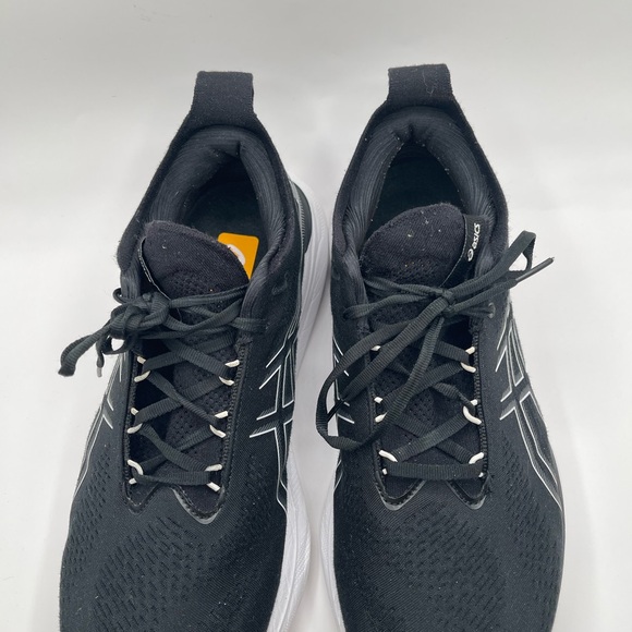 ASICS Men's Black Running Shoes Sz13 Wide - Picture 3 of 8